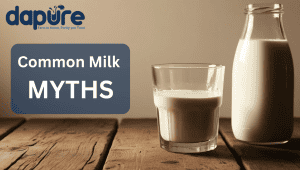 dapure milk on the kitchen shelve